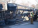 LKW verliert Container Koeln Niehler Ei P032